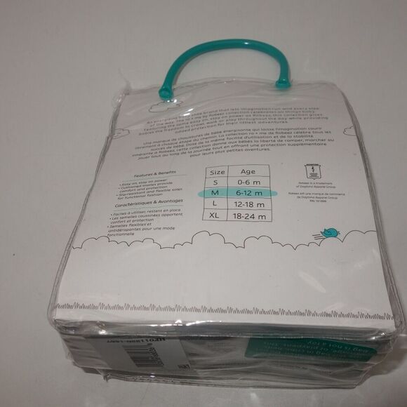 NEW Baby Ro+Me by Robeez Red White Blue Patriotic Sandals 6-12 Months - Picture 3 of 8